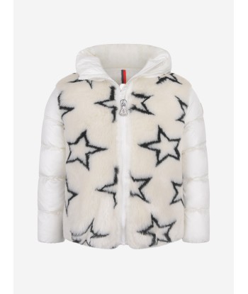 Moncler Girls Charcoal Stars Jacquard Lady Jacket la chaussure