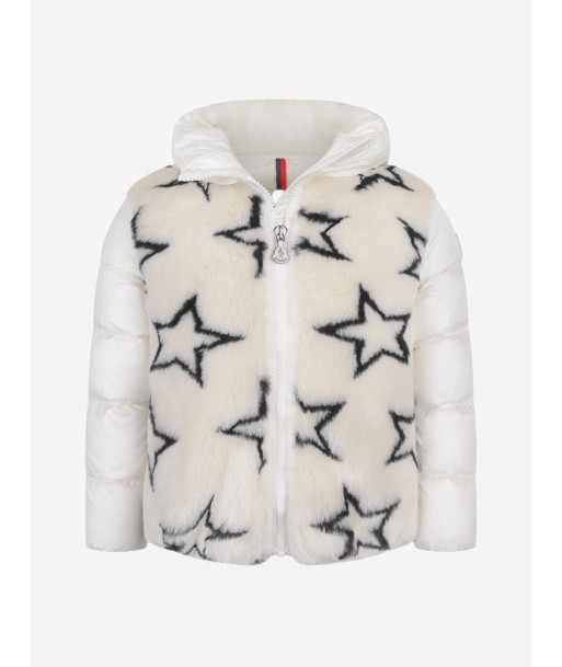 Moncler Girls Charcoal Stars Jacquard Lady Jacket la chaussure