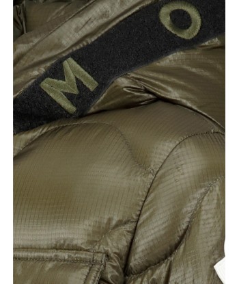 Moncler Boys Olive Down Padded Zonzo Jacket Véritable concentré