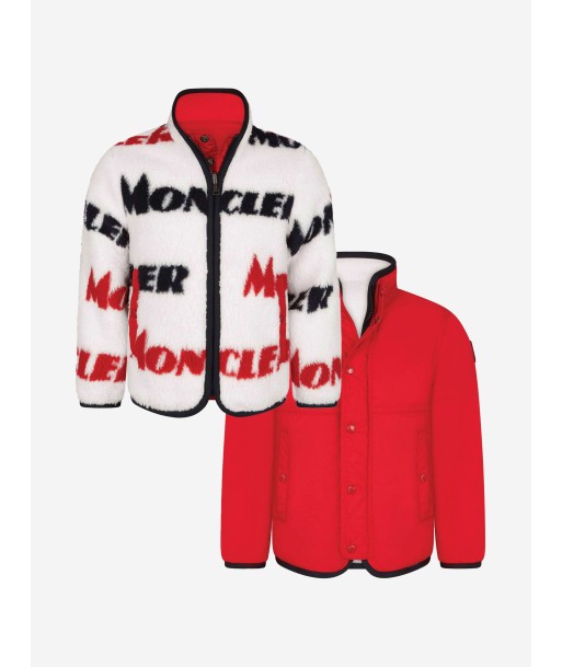 Moncler Boys All Over Logo Jacket sur le site 