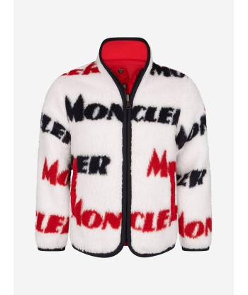 Moncler Boys All Over Logo Jacket sur le site 