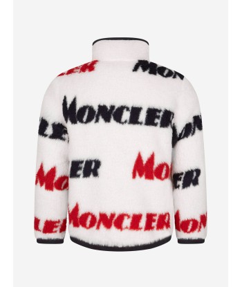 Moncler Boys All Over Logo Jacket sur le site 