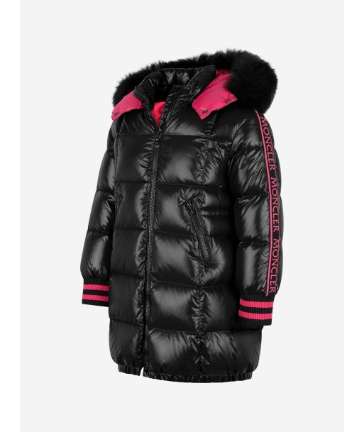 Moncler Enfant Moncler Girls Down Padded Fatale Coat français