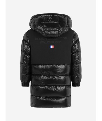 Moncler Enfant Moncler Boys Down Padded Berry Coat la chaussure