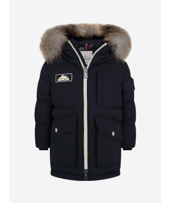 Moncler Enfant Moncler Boys Down Padded Coat français