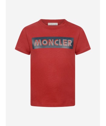 Moncler Enfant Moncler Boys Cotton Logo T-Shirt la chaussure