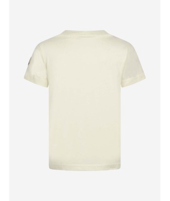 Moncler Enfant Moncler Boys Cotton Logo T-Shirt soldes