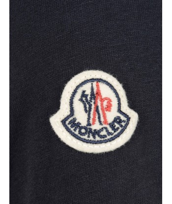 Moncler Enfant Moncler Boys Cotton Logo T-Shirt rembourrage situé sous