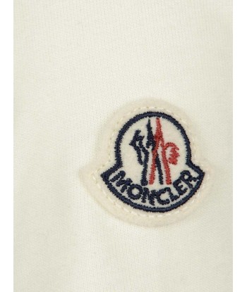 Moncler Enfant Moncler Boys Cotton Logo T-Shirt soldes