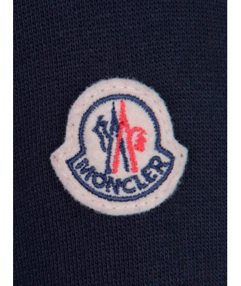 Moncler Boys Cotton Logo Sweater rembourrage situé sous