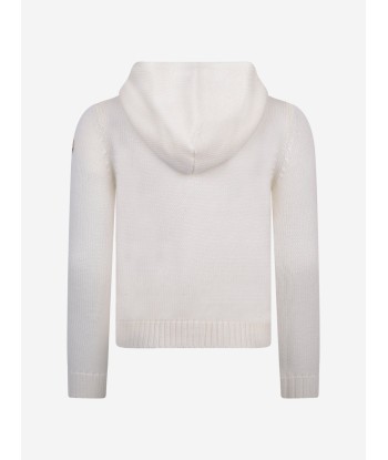 Moncler Girls Wool Zip Up Top livraison et retour toujours gratuits