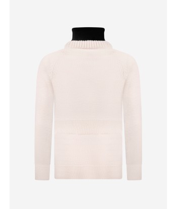 Moncler Grenoble Girls Wool Turtleneck Jumper est présent 