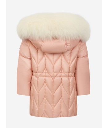 Moncler Enfant Baby Girls Ekin Long Parka de l' environnement