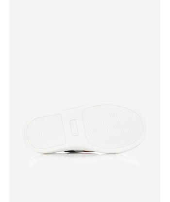 Moncler Enfant Moncler Leather Slip On Shoes shop