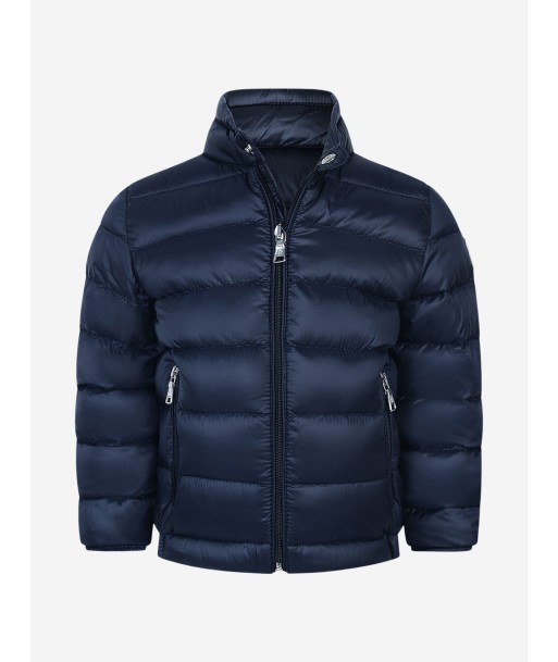 Moncler Enfant Baby Jacket - Acorus Blue Down Padded Jacket Découvrez la collection