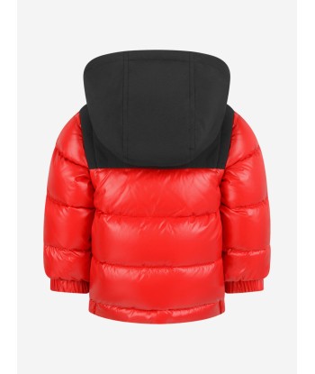 Moncler Enfant Baby Boys Down Padded Roubaix Jacket pas cheres