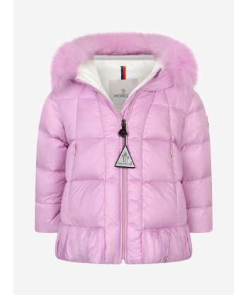 Moncler Enfant Baby Girls Down Padded Verney Coat 2024