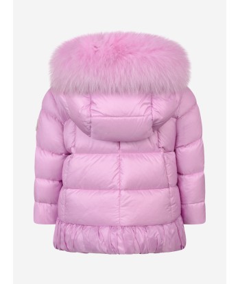 Moncler Enfant Baby Girls Down Padded Verney Coat 2024