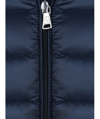 Moncler Enfant Baby Jacket - Acorus Blue Down Padded Jacket Découvrez la collection