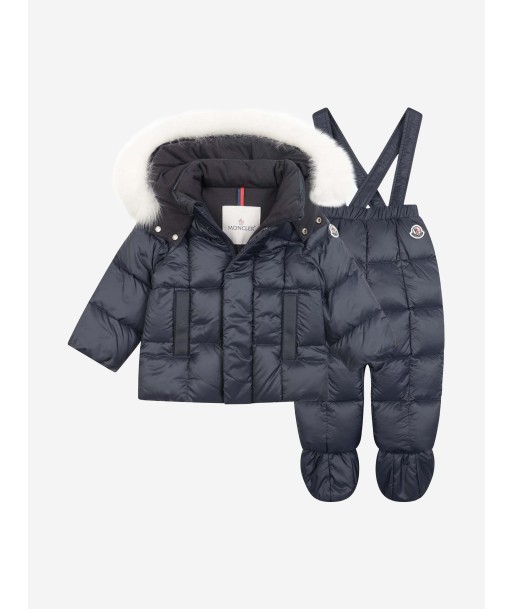 Moncler Enfant Down Padded Baby Snowsuit la livraison gratuite