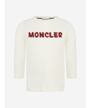 Moncler Enfant Embroidered Logo Baby Top 50-70% off 