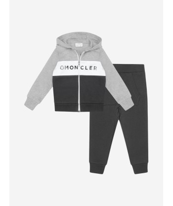 Moncler Enfant Baby Boys & Black Logo Tracksuit Paris Déstockage Promo