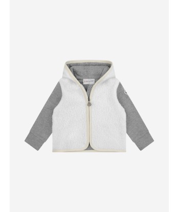 Moncler Enfant Shearling & Cotton Baby Tracksuit en stock