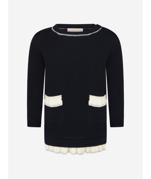 Moncler Enfant Baby Girls Wool Knit Dress est présent 