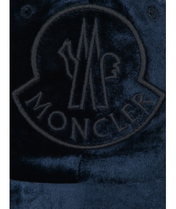 Moncler Enfant Velvet Logo Cap livraison et retour toujours gratuits