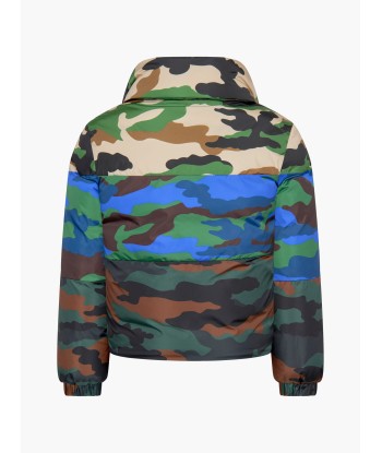 Moncler Enfant Boys Camouflage Down Padded Marchaud Jacket en ligne