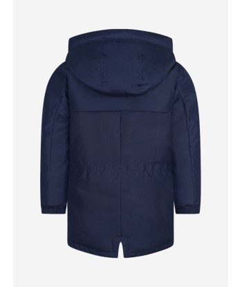 Moncler Enfant Boys Down Padded Airon Coat Venez acheter