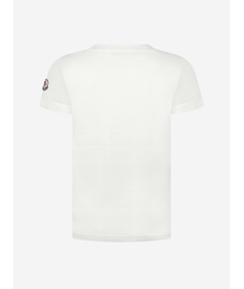 Moncler Enfant Boys Cotton Logo Top une grave pollution 