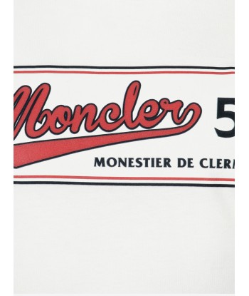 Moncler Enfant Boys Cotton Logo Top une grave pollution 