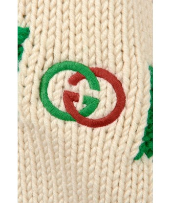 GUCCI Girls wool knitted cardigan Par le système avancé 