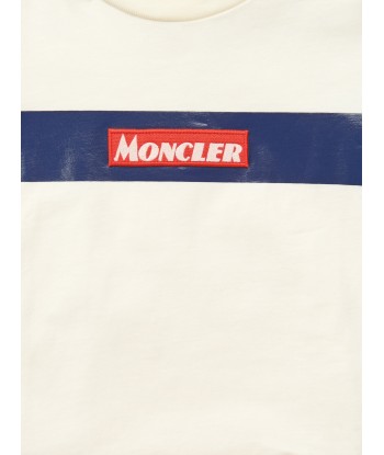 Moncler Enfant Boys Cotton Jersey Logo Top l'évolution des habitudes 