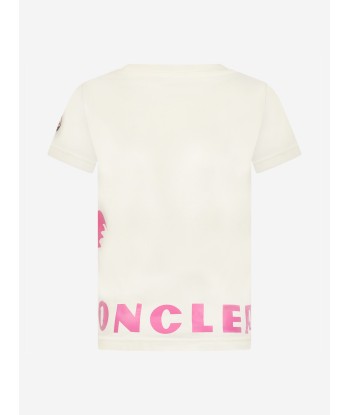 Moncler Enfant Girls Cotton Logo Print Top s'inspire de l'anatomie humaine