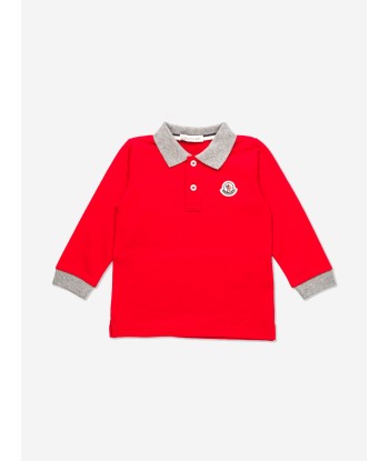 Moncler Enfant Boys Pique Polo Shirt france