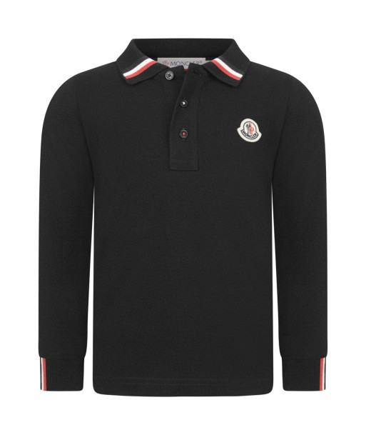 Moncler Enfant Boys Cotton Pique Polo Top meilleur choix