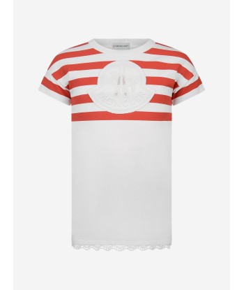 Moncler Enfant Girls Striped Dress Toutes les collections ici