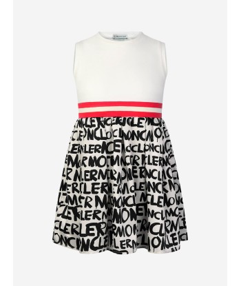 Moncler Enfant Girls Logo Print Dress sélection de produits