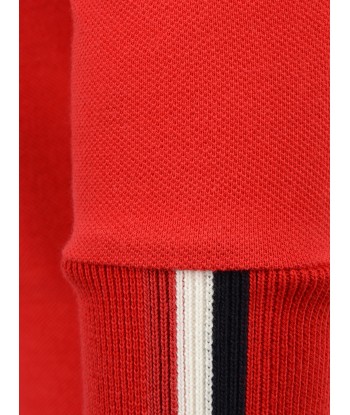 Moncler Enfant Boys Pique Cotton Polo Top l'achat 