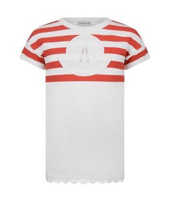 Moncler Enfant Girls Striped Dress Toutes les collections ici