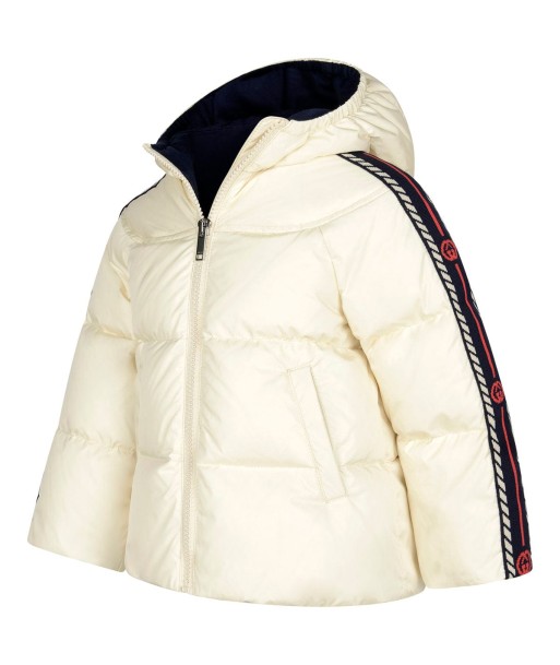 Gucci Baby Girls Fuchsia Trim Padded Jacket vous aussi creer 