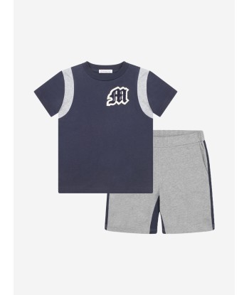 Moncler Enfant Boys & Grey Shorts Set En savoir plus