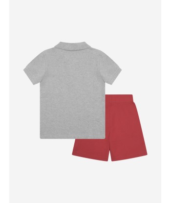 Moncler Enfant Boys & Red Pique Shorts Set le concept de la Pate a emporter 