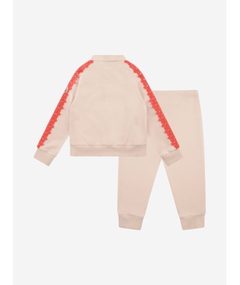 Moncler Enfant Girls Tracksuit With Embroidered Trims soldes