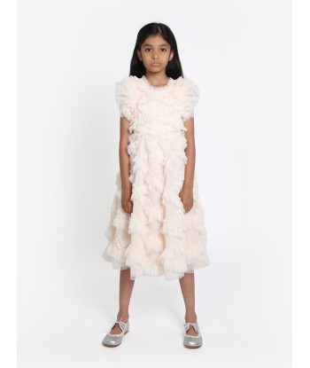 Needle & Thread Girls Genevieve Dress in Cream l'évolution des habitudes 