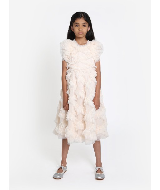 Needle & Thread Girls Genevieve Dress in Cream l'évolution des habitudes 