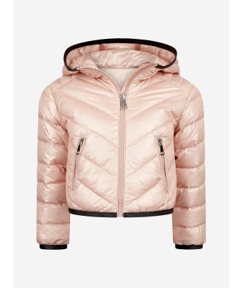 Moncler Enfant Girls Cexing Jacket brillant des détails fins