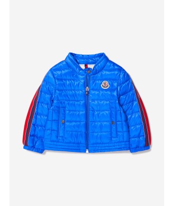 Moncler Enfant Baby Boys Down Padded Anderm Biker Jacket destockage